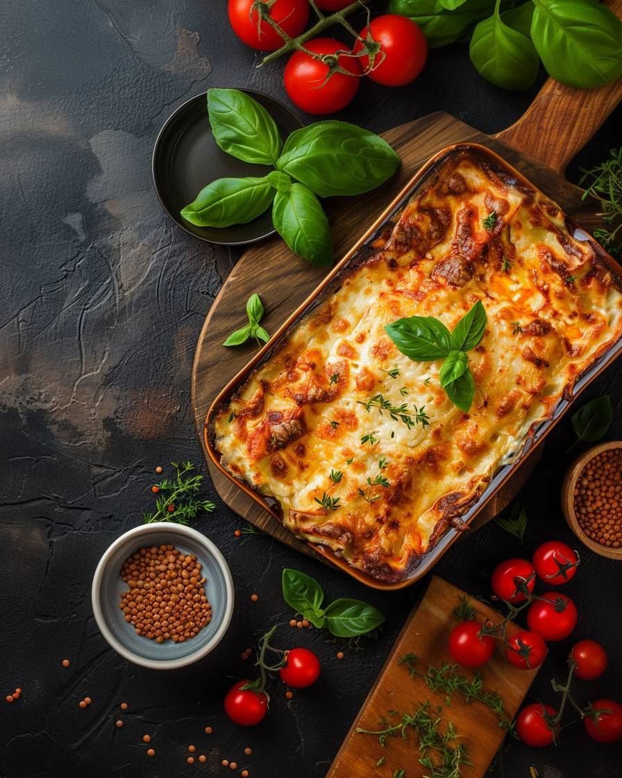 Percolatte's baked lasagne